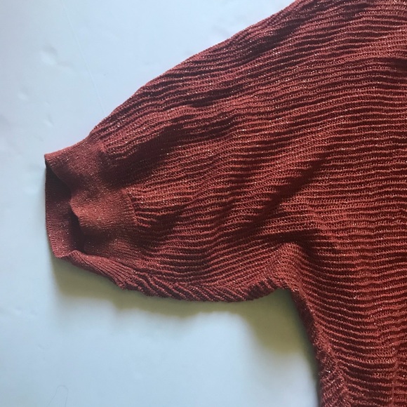 🛍 A.n.a Copper Shiny Oversize Too - Picture 3 of 5